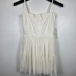 Blogilates Women's Ballerina Active Dress Size L White